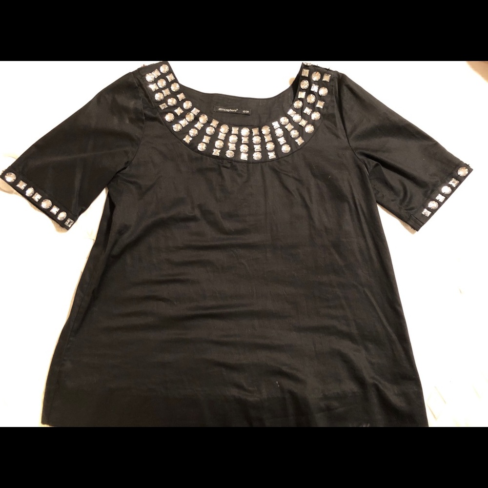 Atmosphere women’s rhinestone top